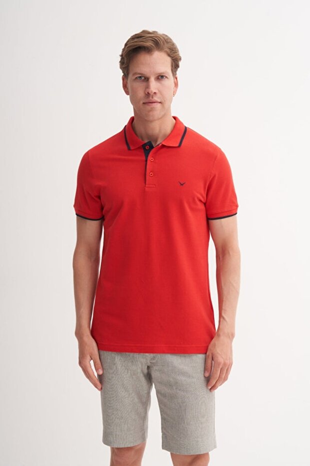 Men's T-Shirt 46140 Flag Red