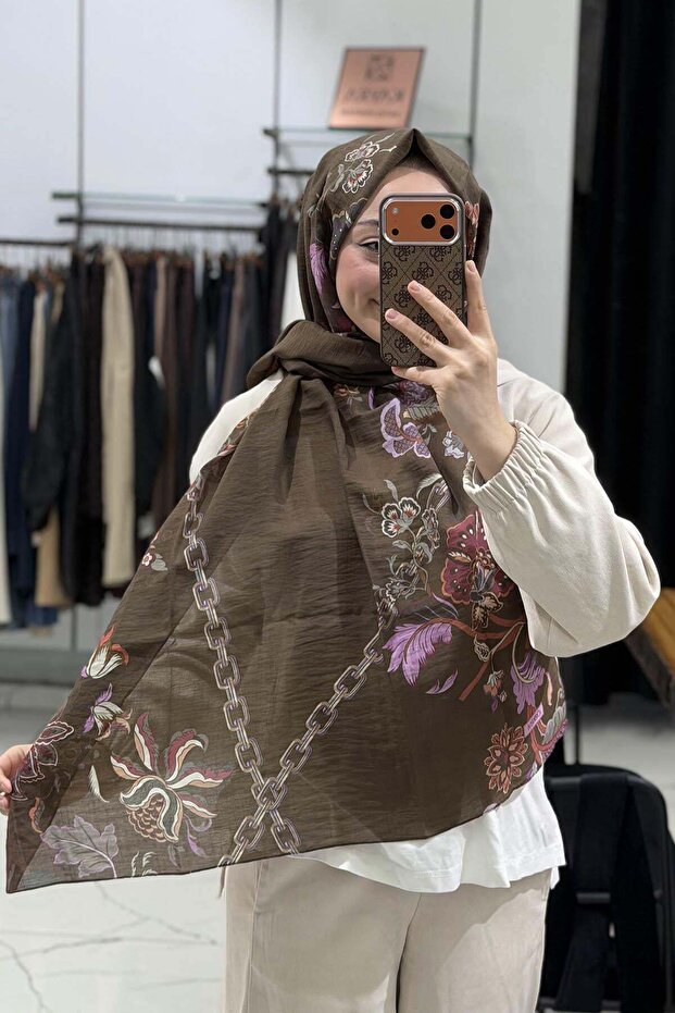 Tensoft Shawl 02371 Bitter Brown