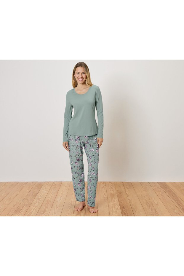 Women's Pajama Set Floral Printed 40/42