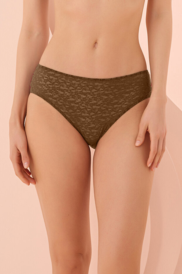 سروال داخلي نيرفانا باللون البني الداكن