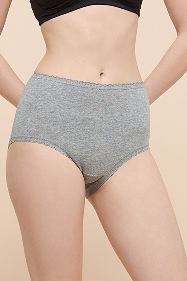 3 Pack Solid Full Briefs - 6