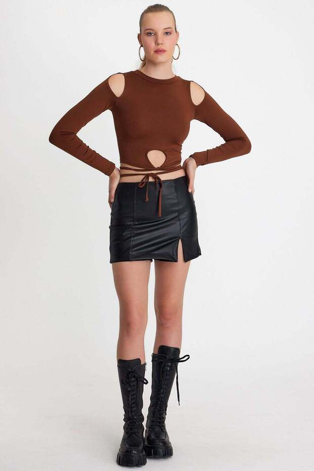 Women's Allegro Crop Brown