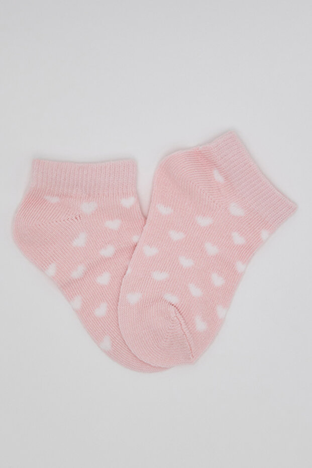 3 Pack Printed Ankle Socks - 4