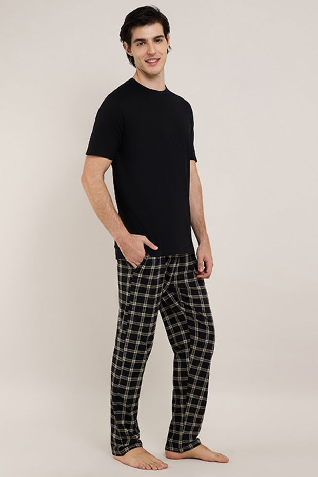 Patterned Loungewear Set - 2
