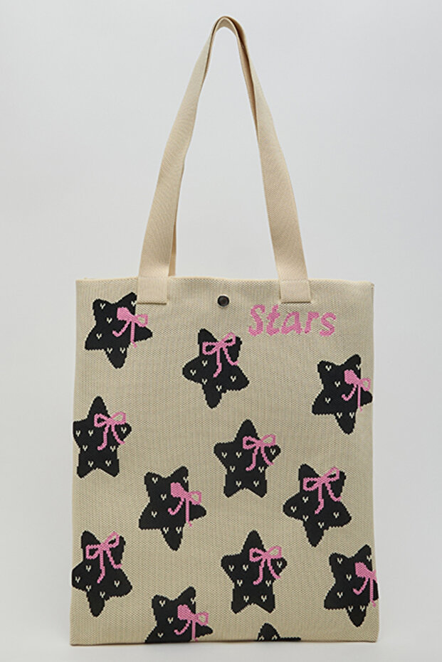 Patterned Shoulder Bag - 3