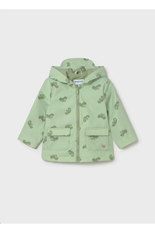 Limi̇ Baby Boy & Child Printed Raincoat Windbreaker with Combed Cotton Lining