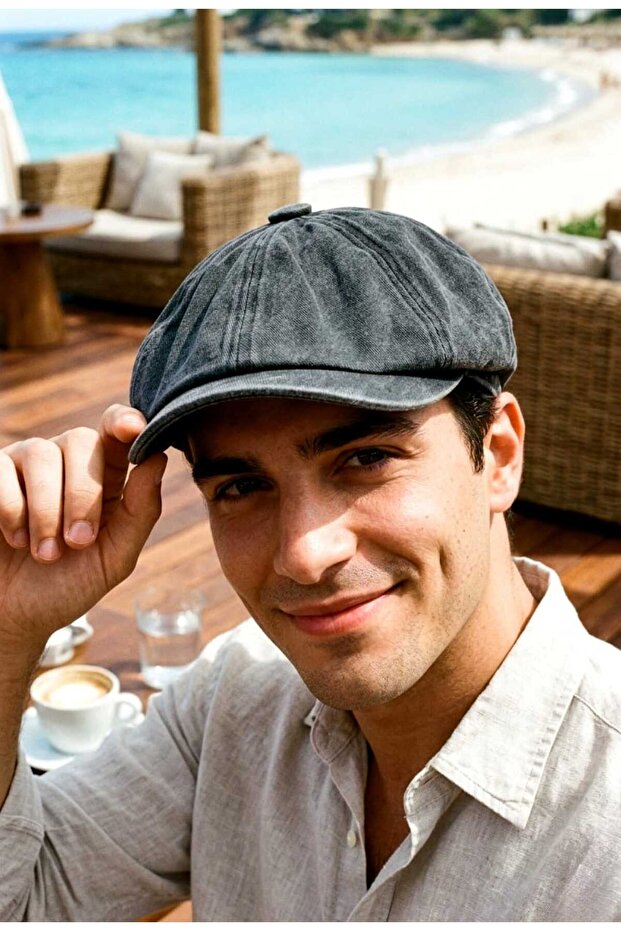 Vintara Washed Men's Kassette – Natural Texture, Timeless Form, Everyday Style Balance