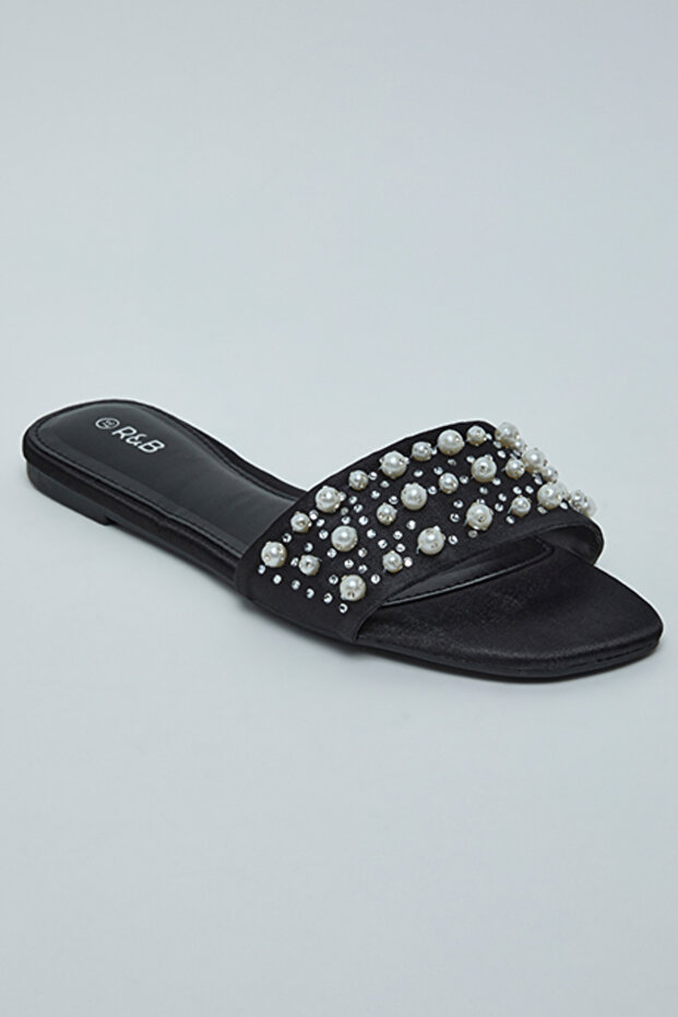 Embellished Flat Sandals