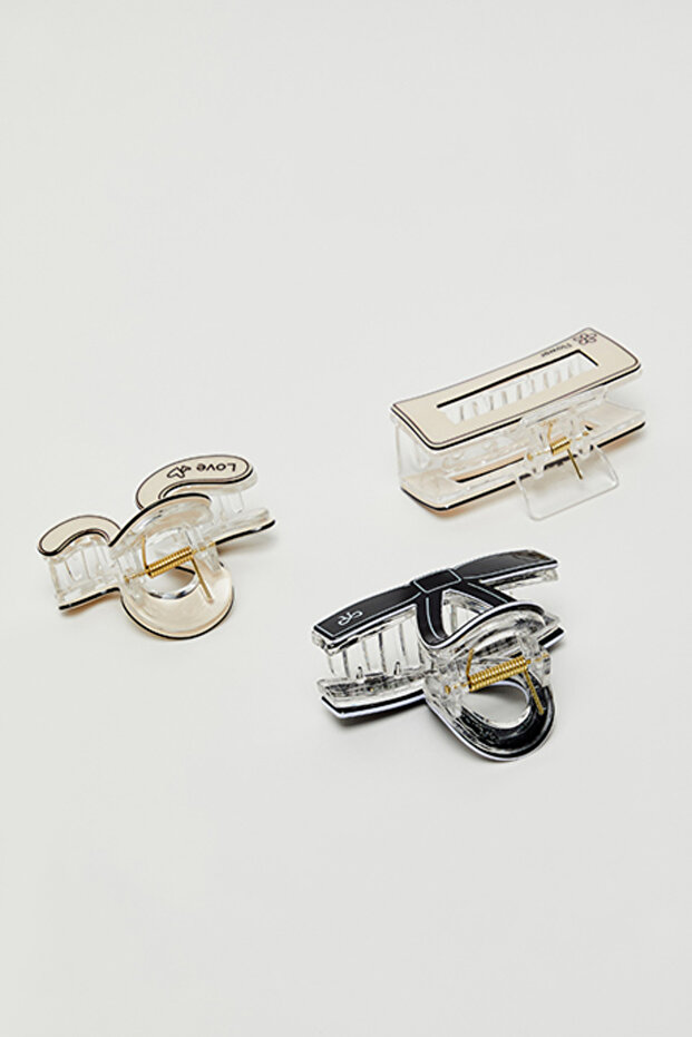 3 Pack Claw Clips - 3