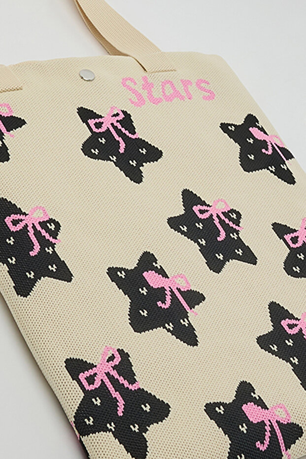Patterned Shoulder Bag - 4