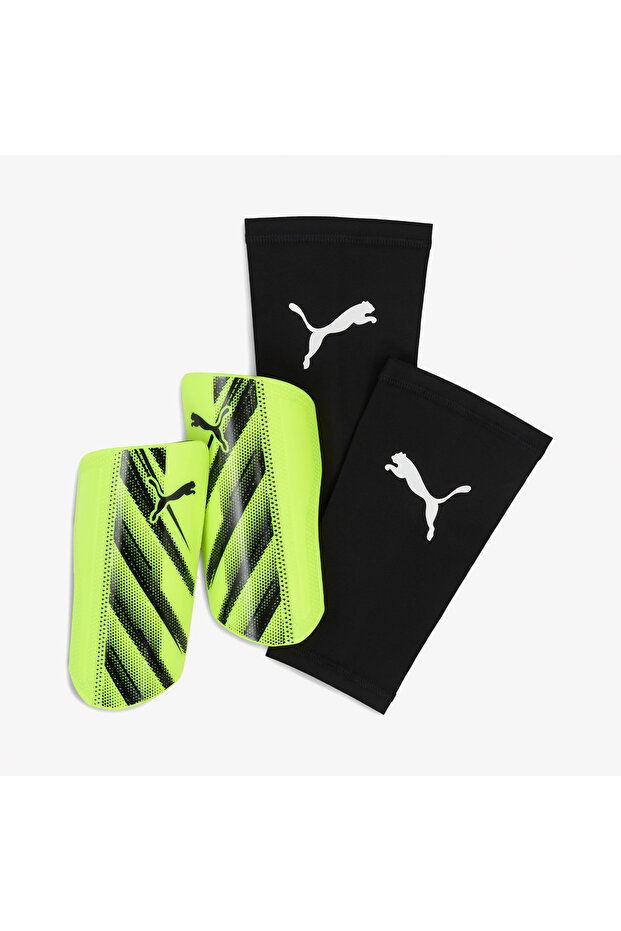 Attacanto Sleeve Unisex Yellow Shin Guard