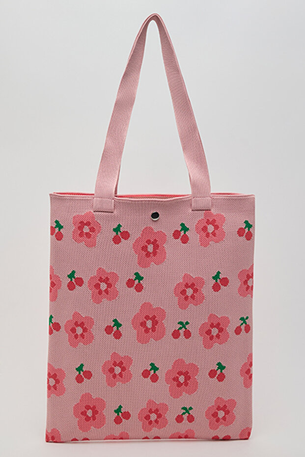 Patterned Shoulder Bag - 1