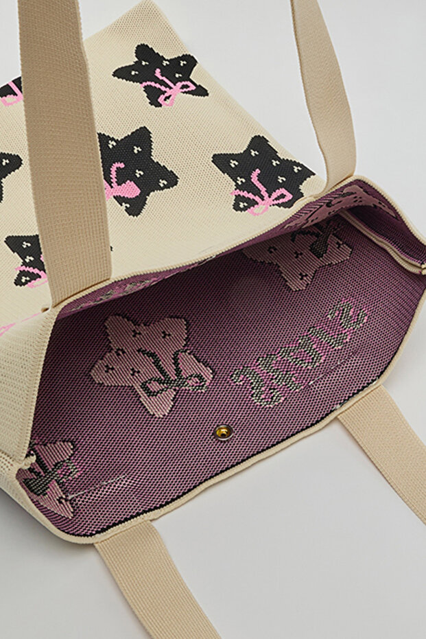 Patterned Shoulder Bag - 5
