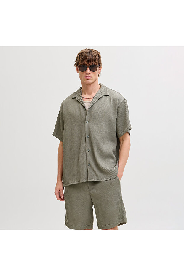 Jack&Jones Harrison Resort Men's Khaki Shirt