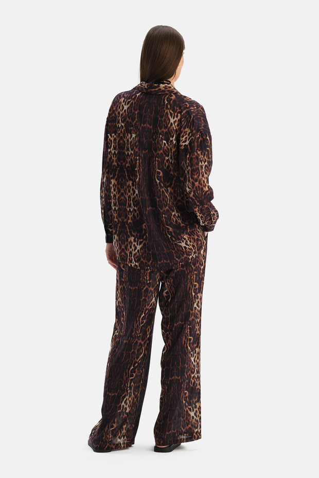Multicolor Leopard Pants - 2
