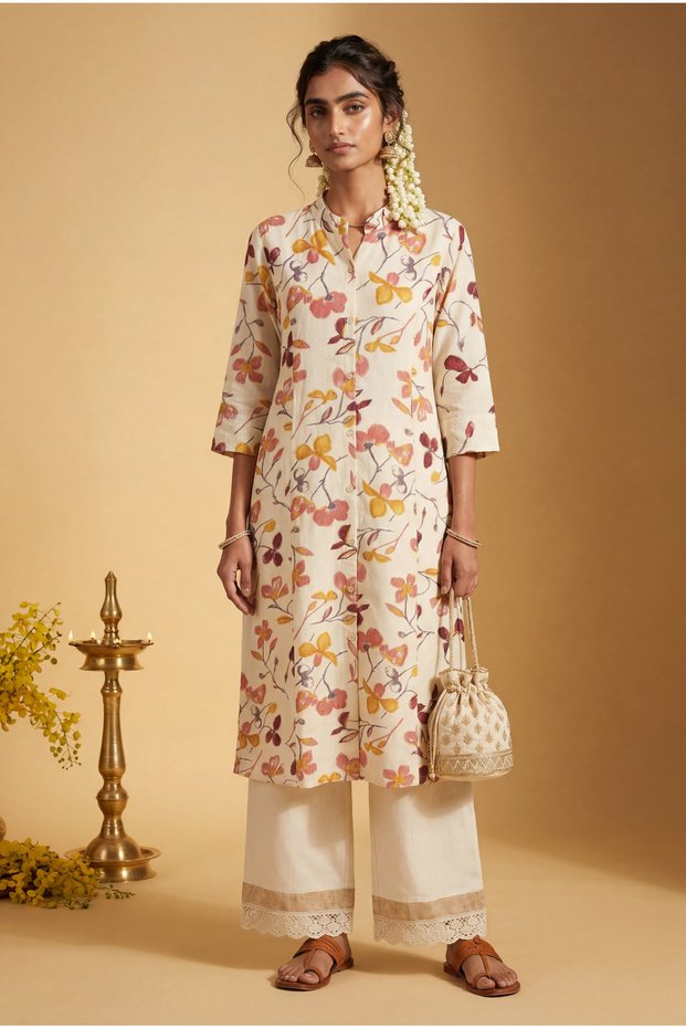 Ladies Rayon Kurti Long Sleeve