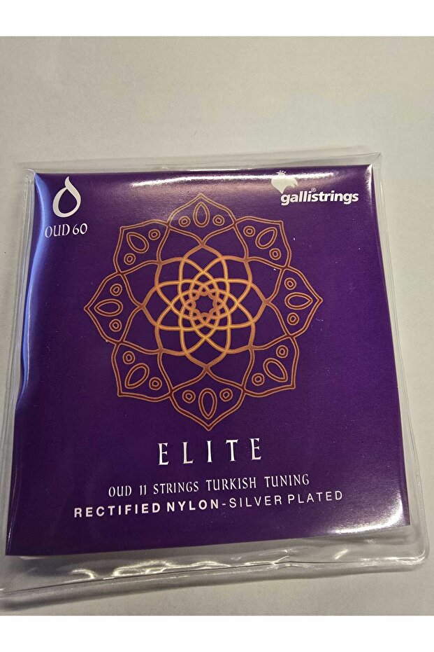 مجموعة أوتار العود النايلونية المعدلة من سلسلة OUD60 Ud Elite، 11 وترًا |   نايلون مُلطف، ساخن