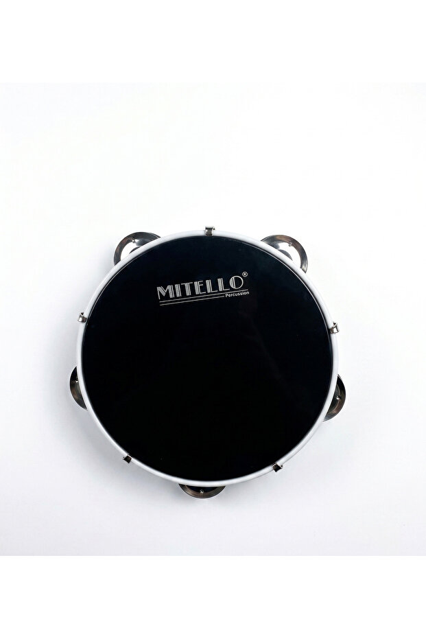 Tambourine Patterned 20 Bell Chrome - 2