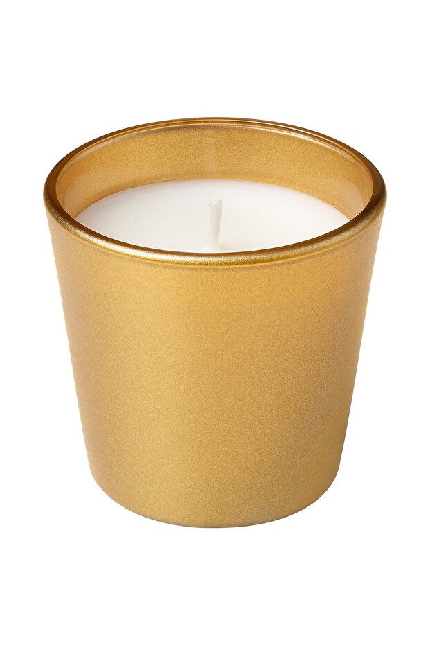 GOKVÄLLÅ Scented Candle in Glass, Sandalwood & Patchouli