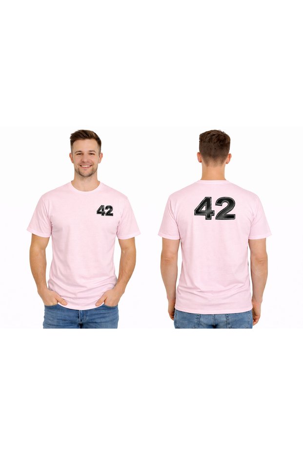 Unisex Oversize T-Shirt 42 Printed 100% Cotton T-Shirt Comfortable Fit