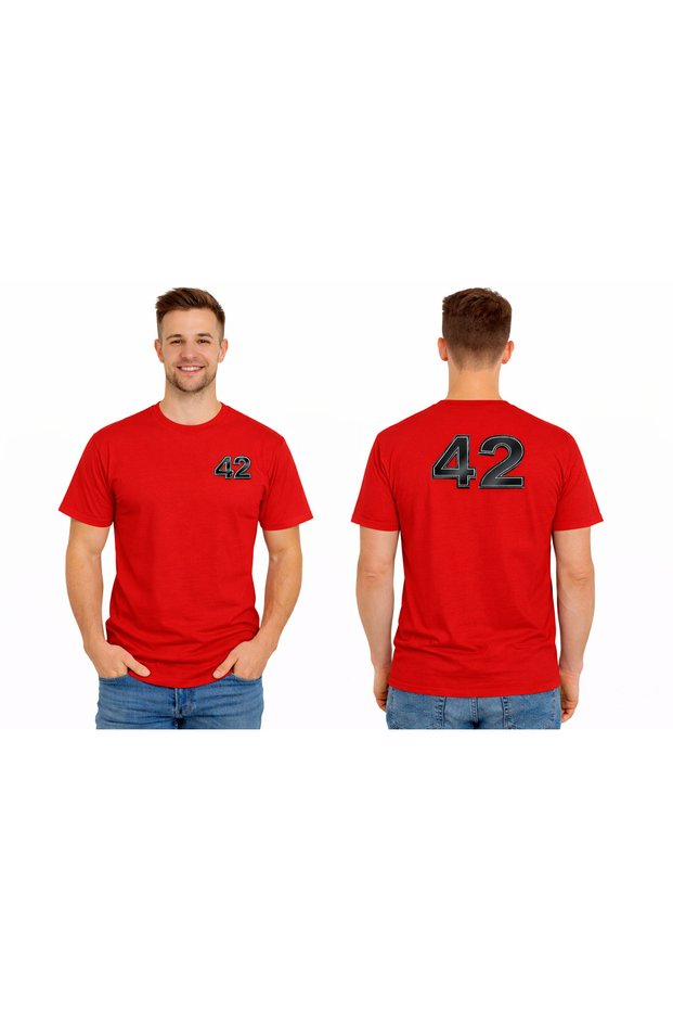 Unisex Oversize T-Shirt 42 Printed 100% Cotton T-Shirt Comfortable Fit