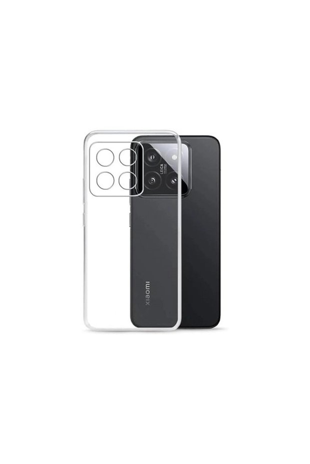 غلاف هاتف Xiaomi Mi 15 مصنوع من السيليكون الشفاف الفاخر