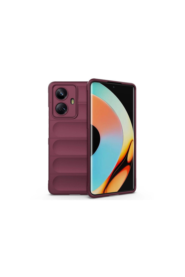 Realme 10 Pro 5g Case Optimum Silicone - Claret Red
