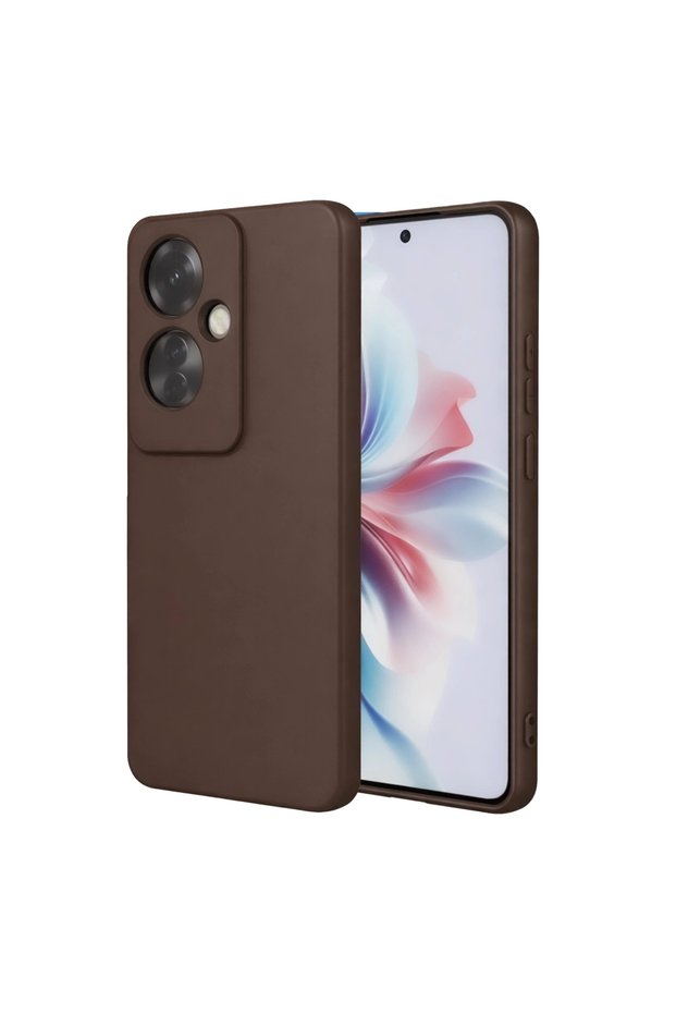 Oppo Reno 11F Case First Silicone - Brown