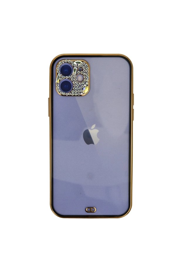 Apple iPhone 12 Case Liva Stone Silicone - Black