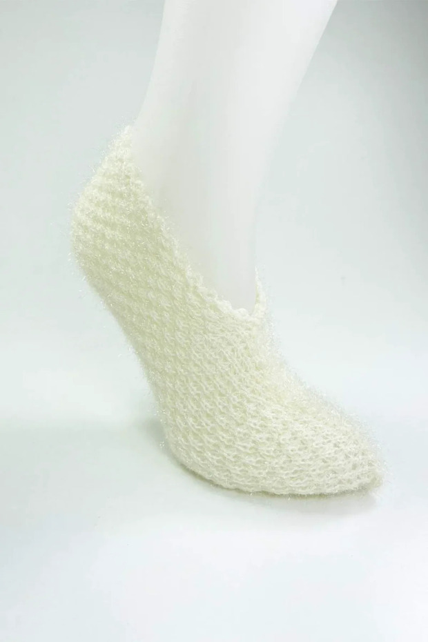 Hand Knitted Winter Stylish Women's Wool Booties D5