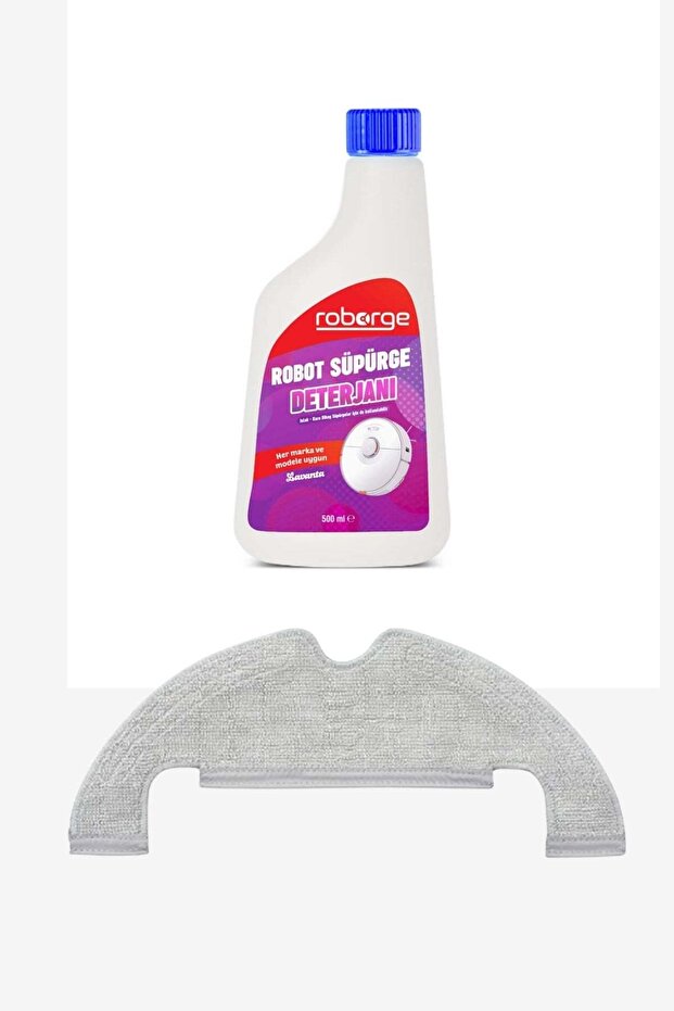 Dreame Bot D10 Plus Robot Vacuum Cleaner Mop Cloth + Robot Vacuum Cleaner Detergent - Lavender