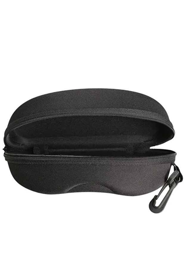 black Large sunglasses case new portable glasses storage bag EVA zipper storage sunglasses case