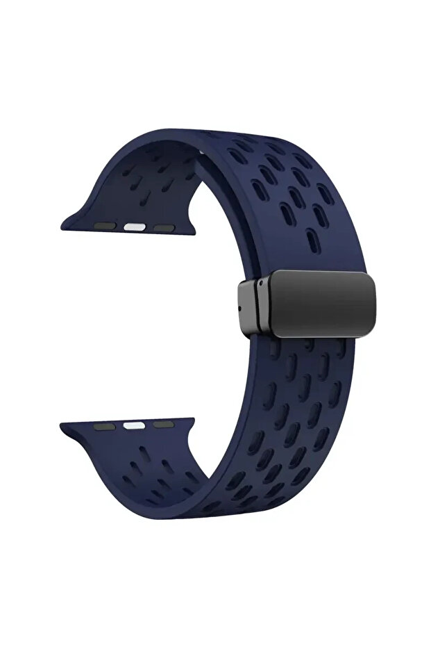 42 44 45 49 mm Midnight Blue Silicone Strap for watch band 49mm 45mm 44mm 42mm 40mm 41mm 38mm Brace