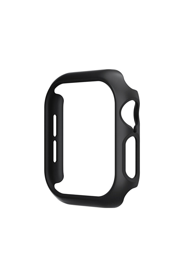 44mm Black Matte Cover for Watch 46mm 45mm 41mm 42mm 40mm 44mm, Hard PC Bumper Protective Case Fram