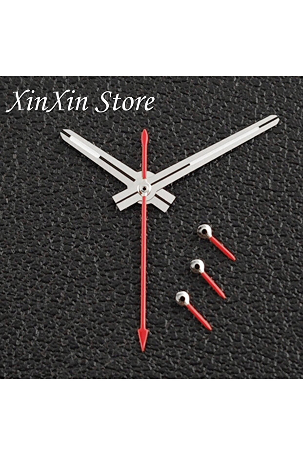 Silver Red Daytona VK63 Watch Hands for VK64 VK63A Movement Watch Needle Hands for Daytona VK63 6 Ha