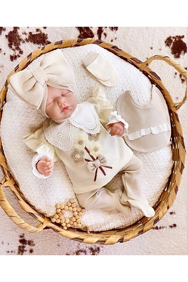 Newborn Lace Collar Set of 5