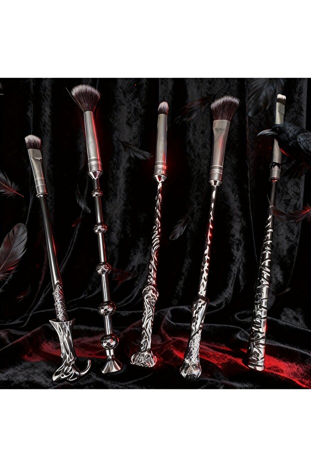1-Set 1 set of 5-piece makeup brush set, women's makeup brush set 5PCS, best gift, eye shadow eyelin
