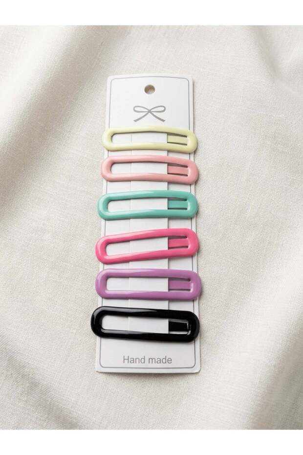 Pastel Minimal Buckle Set – 6-Piece Women's Multi-Color Set