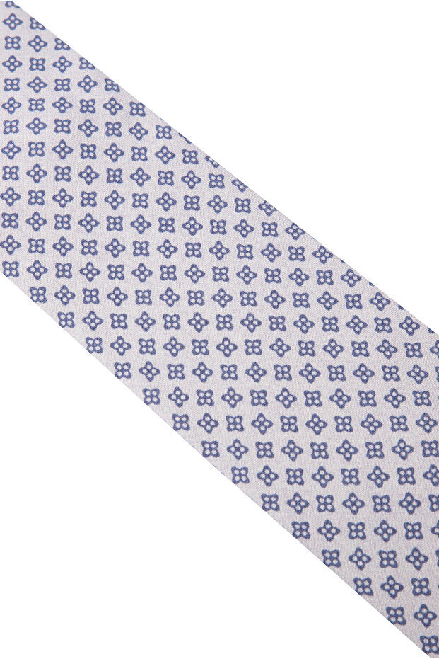 Patterned Silk Tie - 3