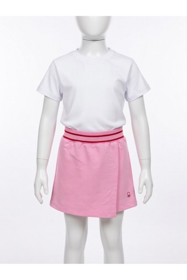 Girl's Pink Shorts Skirt
