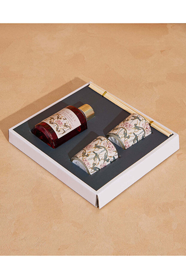 مجموعة هدايا من الشموع المعطرة متعددة الألوان والمعطرات - 2