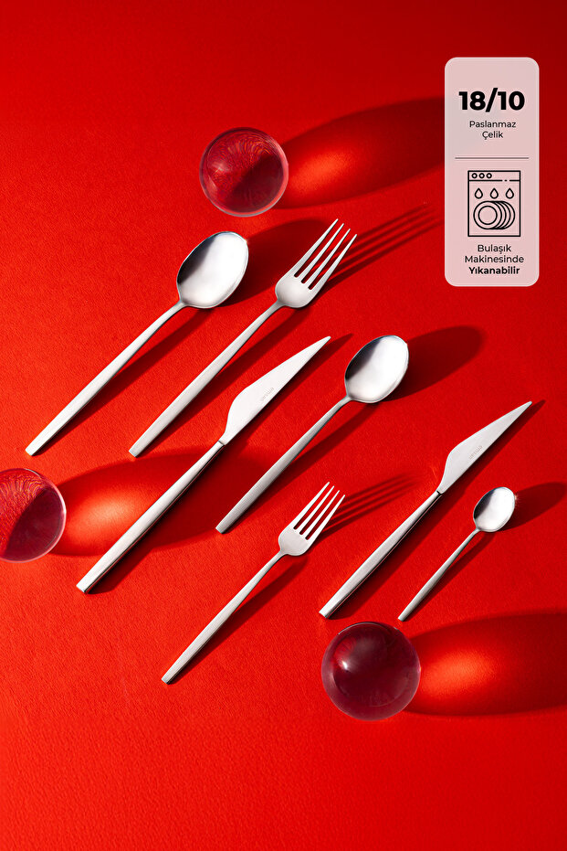 Evelyn 84 Piece Cutlery Set for 12 People