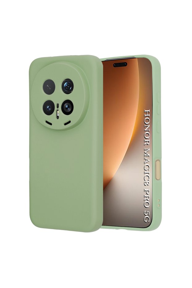 Husa SoftFlex pentru Honor Magic8 Pro, verde deschis