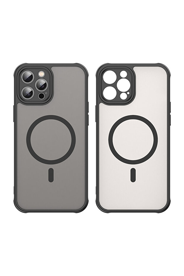 Case for iPhone 11 Pro Max, Techsuit, TPU, Black - 2