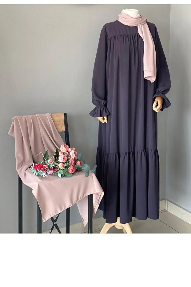 Medina Silk Ferace Hale Dress Hijab