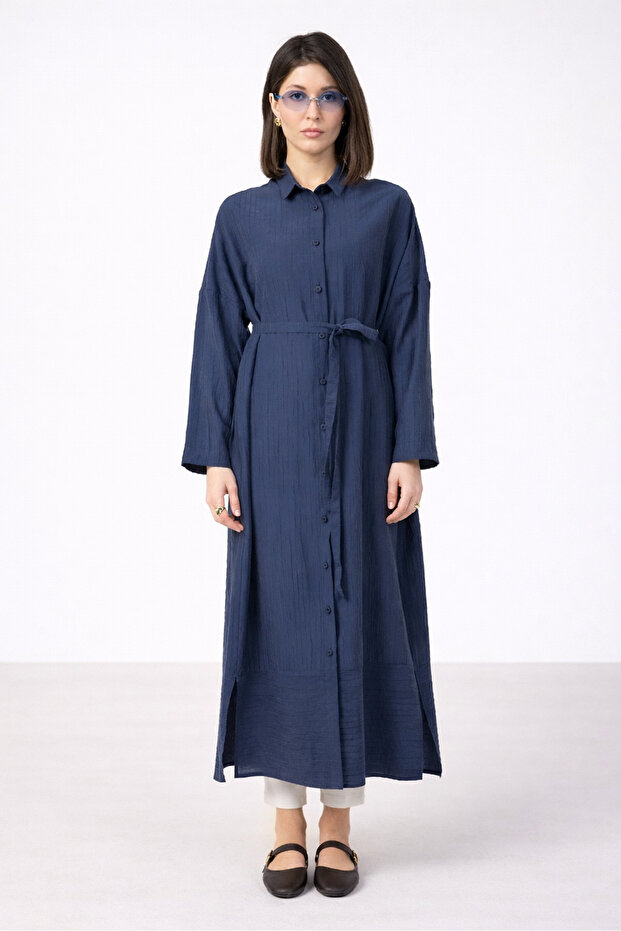 Aren Shirt Navy Blue