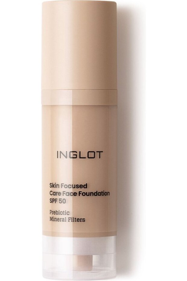 Skin Focused Care Face Foundation Spf 50+ 303 Porcelain Beige