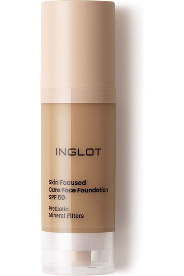 Skin Focused Care Face Foundation Spf 50+ 313 Warm Olive