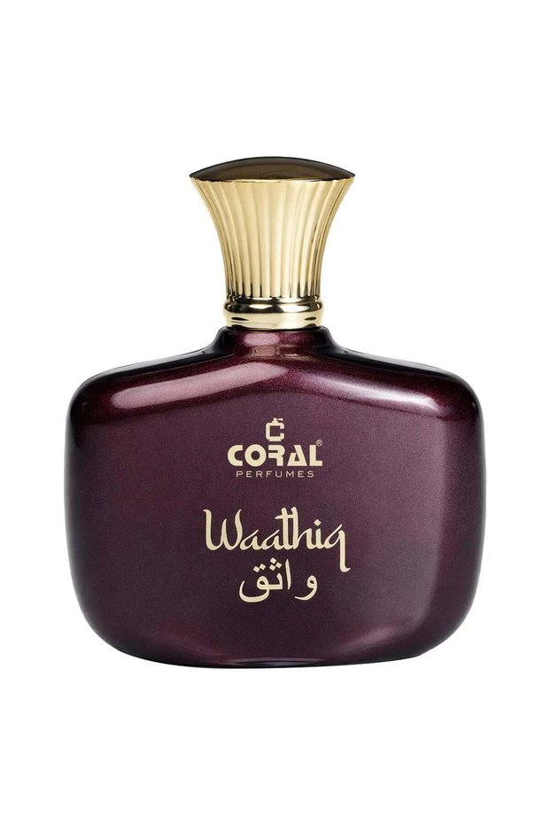Coral Waathiq Perfume For Men | Long Lasting Luxury Fragrance | Vibrant Citrus, Aromatic Lavender & Woody Musk Scent Eau de Parfum - 100ml | Crafted in Dubai by