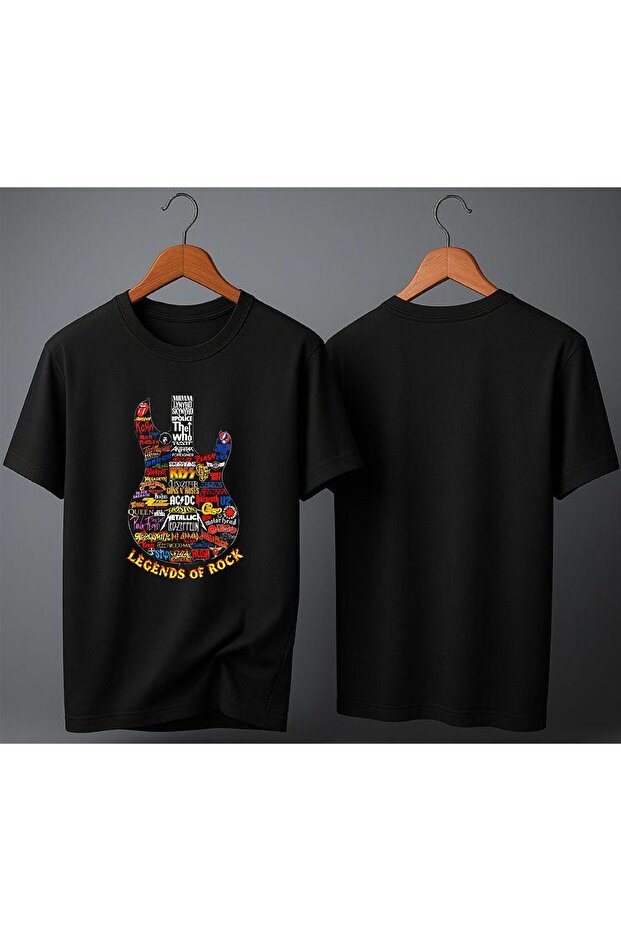 Legends of Rock Printed T-Shirt
